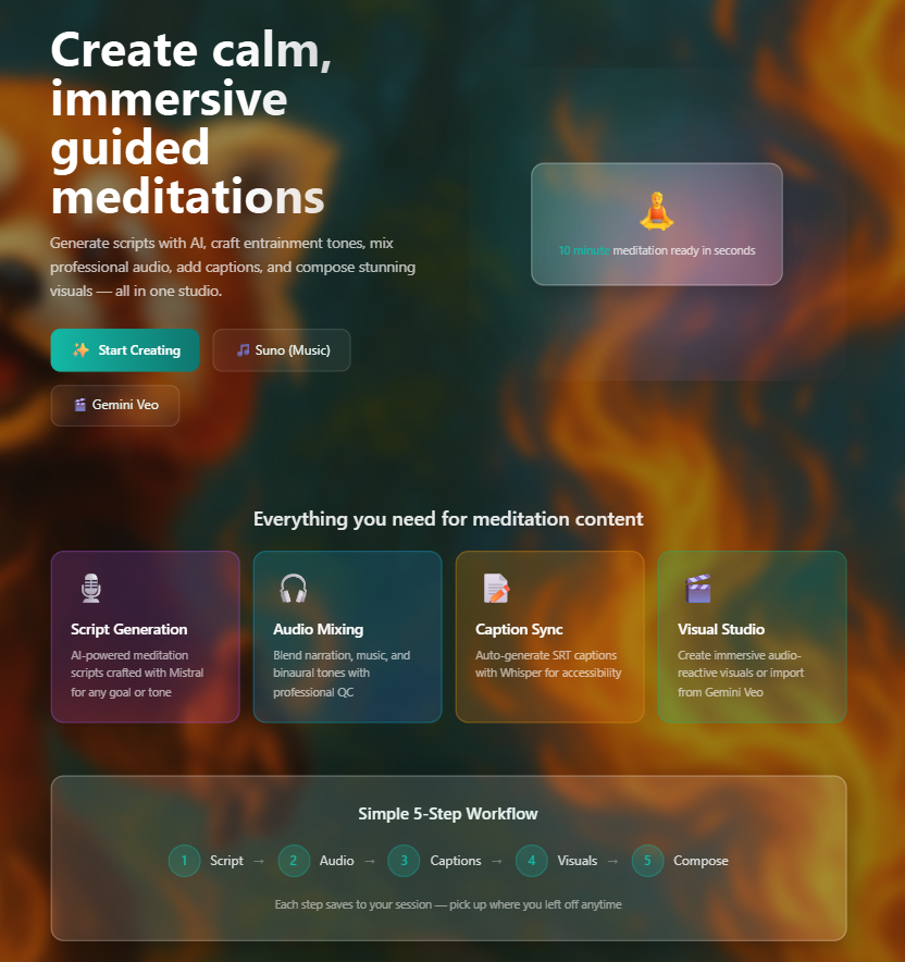 Meditation Studio Preview